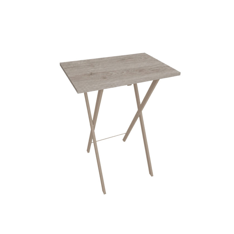 Mesa Plegable Metálica Gris